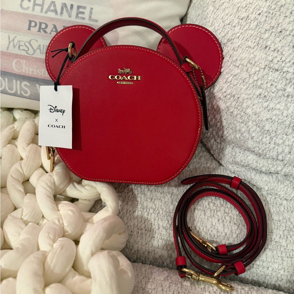 Coach x Disney Mickey ear Crossbody Bag